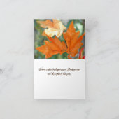 Remerciements Carte d'action de grâce M. Bickles L'écureuil 5 x (Intérieur)