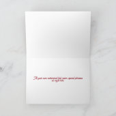 Remerciements Carte d'anniversaire de Hérisson (Intérieur)