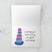 Remerciements Carte d'anniversaire "Fête d'anniversaire de chiot (Intérieur)