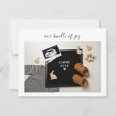 Remerciements Carte d'annonce de naissance Bundle of Joy en call (Devant)
