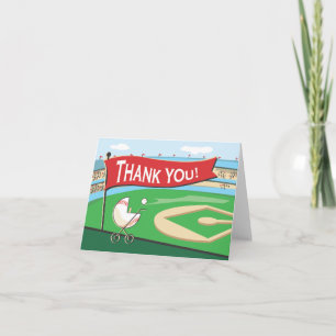 Remerciements Carte de baseball