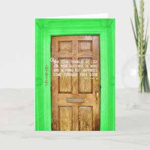 Remerciements Carte de bienvenue CHAUDE