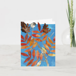 Remerciements Carte de billet