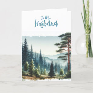 Remerciements Carte de Bon rétablissement à mon mari