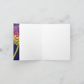 Remerciements Carte de chardon (Intérieur)