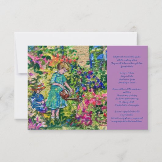 Remerciements Carte de condoléances et de sympathie  (Devant)