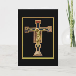 Remerciements Carte de condoléances Giotto's Crucifix vers 1290