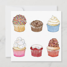 Carte de Cupcake