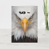 REMERCIEMENTS CARTE DE DÉSOLÉ FIERCE (Devant)