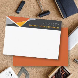 Remerciements Carte de Félicitations de Remise de Diplôme à Bloc