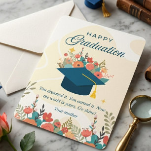 Remerciements Carte de Félicitations pour la Réussite de votre F