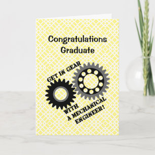Remerciements Carte de fin d'études Get In Gear
