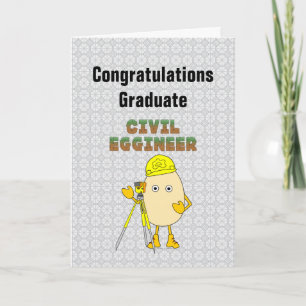 Remerciements Carte de graduation de l'ingénieur civil egginéen