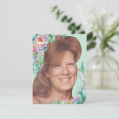 Remerciements Carte de Helen Face avec vers (Debout devant)