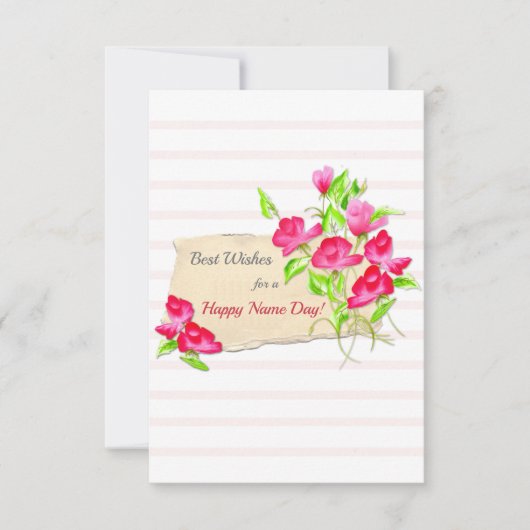 Remerciements Carte de jour Best Wings (Devant)