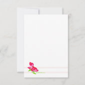 Remerciements Carte de jour Best Wings (Dos)