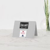 REMERCIEMENTS CARTE DE JOUR D'APPRÉCIATION CLERGIQUE 2 (Dos)