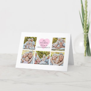 Remerciements Carte de jour grand-parents personnalisée avec pho