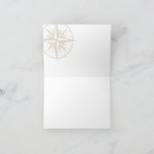 Remerciements Carte de la basse région pliée en note (Intérieur)