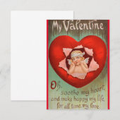 Remerciements Carte de la Saint-Valentin (Devant / Derrière)