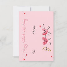 Carte de la Saint-Valentin Cœurs de la Flèche de C