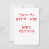 Remerciements Carte de la Saint Valentin Corgi - Chien d'aquarel (Dos)