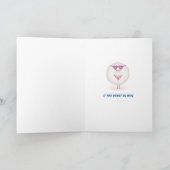 Remerciements Carte de la Saint-Valentin Donuts Go Nuts (Intérieur)