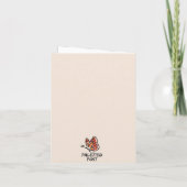 Remerciements Carte de la Saint-Valentin "Je t'aime tom-a-tes" (Dos)