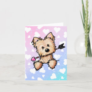 Remerciements Carte de la Saint-Valentin KiniArt Cairn