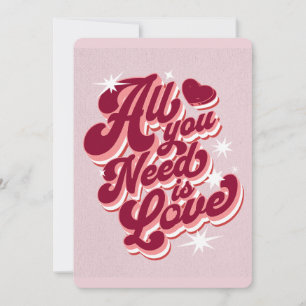 Remerciements Carte de la Saint-Valentin Tout ce dont vous avez