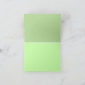 Remerciements Carte de marais (Intérieur)