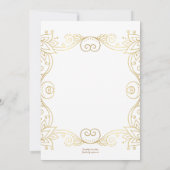 Remerciements Carte de mariage détails et informations (Dos)