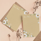 Remerciements Carte de message de la capsule de temps Daisy Bee 