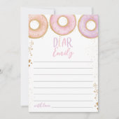 Remerciements Carte de message de la capsule d'heure d'anniversa (Devant)