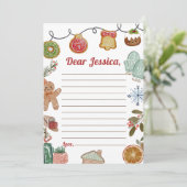 Remerciements Carte de message de note de la capsule Cookies de (Debout devant)