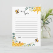 Remerciements Carte de message de note de la capsule de temps d' (Debout devant)