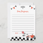 Remerciements Carte de message de note de la capsule de temps de (Devant)