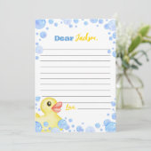 Remerciements Carte de message de note de la capsule de temps de (Debout devant)