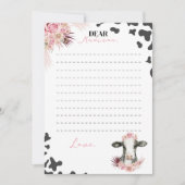 Remerciements Carte de message de note de la capsule de temps de (Devant)