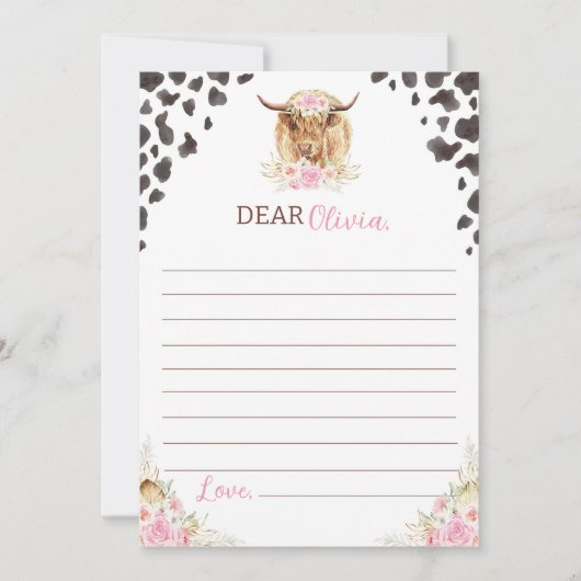 Remerciements Carte de message de note de la Capsule pour l'heur (Devant)