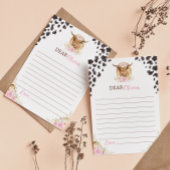 Remerciements Carte de message de note de la Capsule pour l'heur