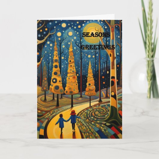 Remerciements Carte de Noël 129 (Devant)