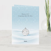 Remerciements Carte de Noël 2022 (Dos)