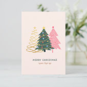 Remerciements Carte de Noël arabe (Debout devant)