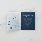 Remerciements Carte de Noël Bull Terrier à l'allure merveilleuse (Intérieur)