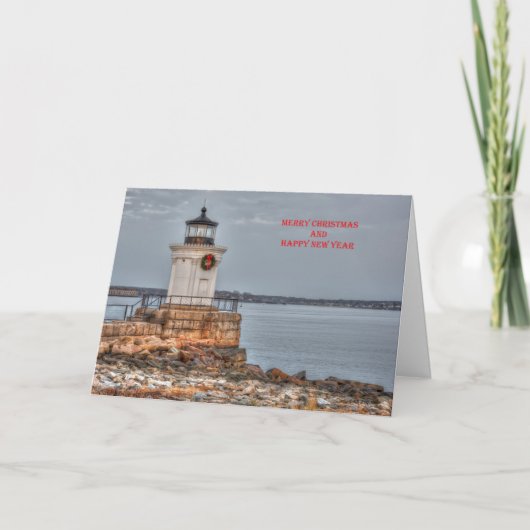 Remerciements Carte de Noël de Bug Light (Devant)