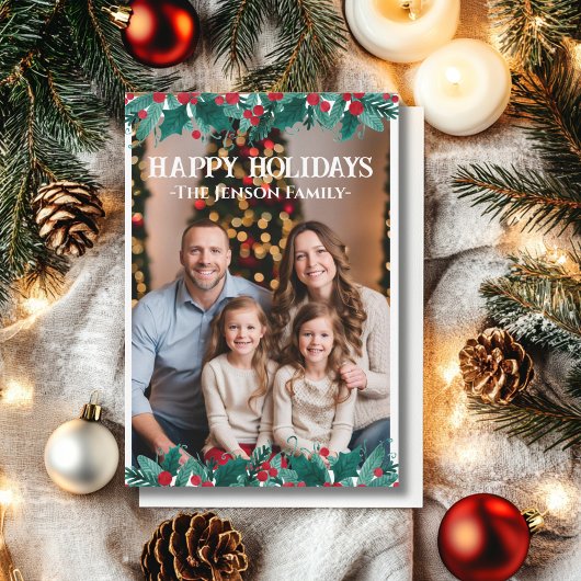 Remerciements Carte de Noël de la chemise frontalière