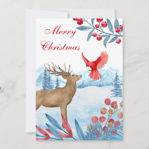 Remerciements Carte de Noël drôle et joyeuse