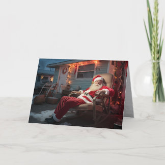 Remerciements Carte de Noël du parc de remorques
