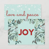 Remerciements Carte de Noël ELM officielle (Devant / Derrière)